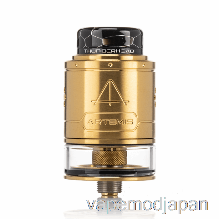 VAPE ジャパン サンダーヘッド クリエイションズ アルテミス V1.5 24mm BF RDTA ゴールド